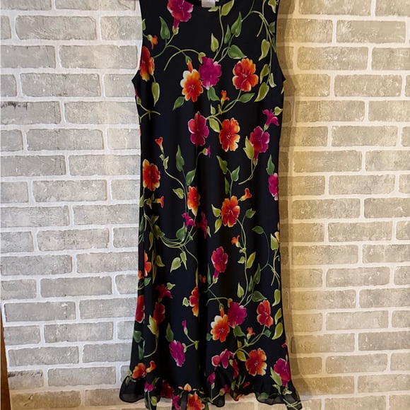 Worthington Dresses & Skirts - Worthington Floral Long Sleeve Dress Two Piece Set